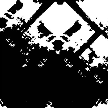 Siyah beyaz desenli sıkıntılı bir arkaplan.