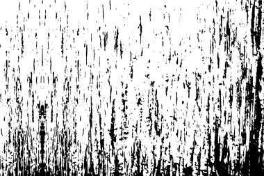 Çizik ve çiziklerle dolu siyah beyaz bir arka plan. Soyut vektör illüstrasyonu.