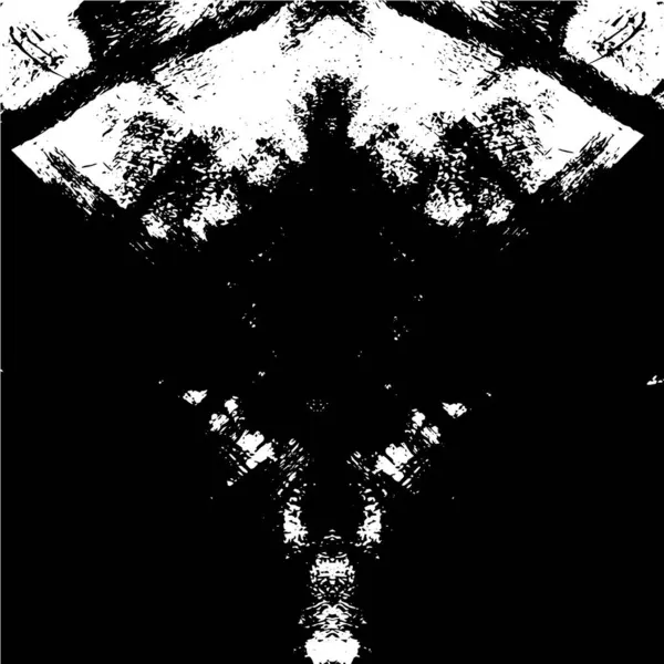 Plantilla Abstracta Para Espacio Copia Salpicaduras Manchas Gruesas Blanco Negro — Archivo Imágenes Vectoriales