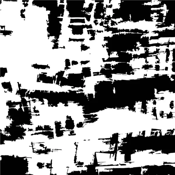 复制空间的抽象模板 发牢骚的黑白斑斑和污迹 — 图库矢量图片
