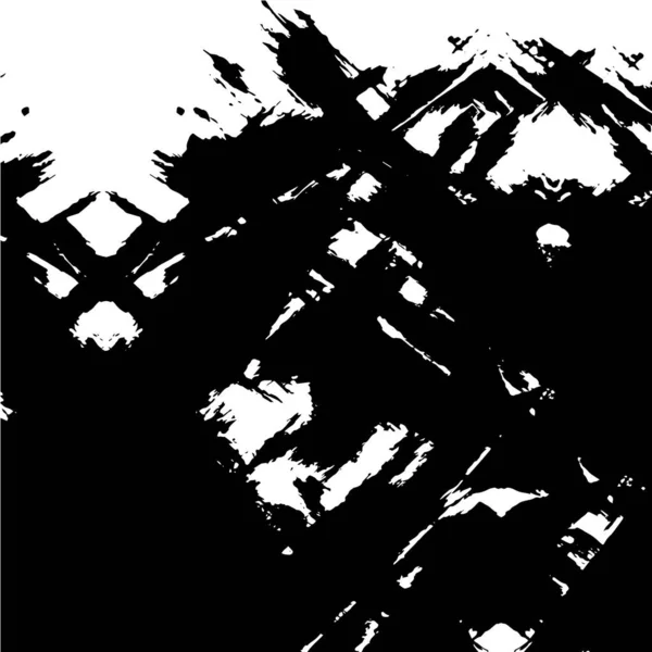 Salpicaduras Manchas Gruesas Blanco Negro Plantilla Abstracta Para Espacio Copia — Archivo Imágenes Vectoriales