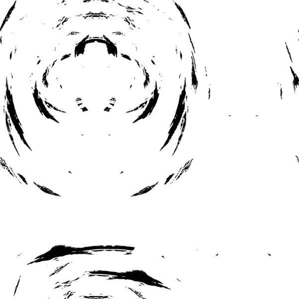黑色和白色的斑斑和污迹 复制空间的抽象模板 — 图库矢量图片
