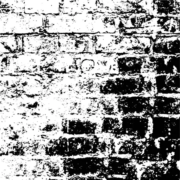 黑色和白色模板 有斑斑和污迹的遇险墙纸 — 图库矢量图片