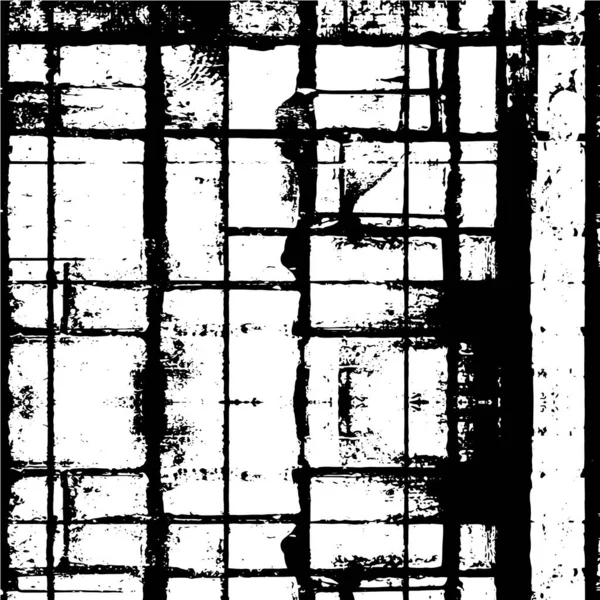Modelo Grunge Preto Branco Abstrato Papel Parede Angústia — Vetor de Stock