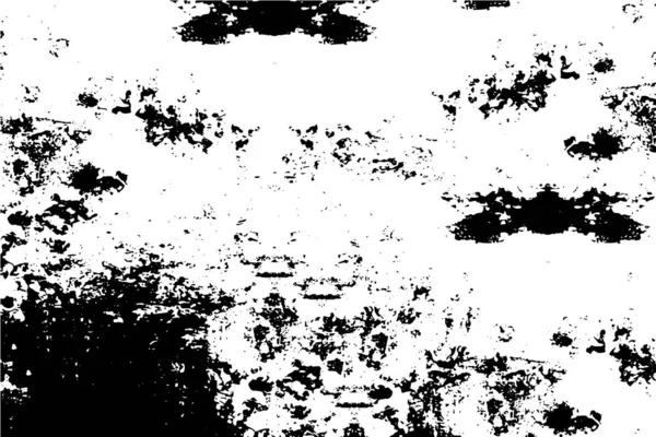 Abstrakte Schwarz Weiß Grunge Vorlage Distress Tapete — Stockvektor