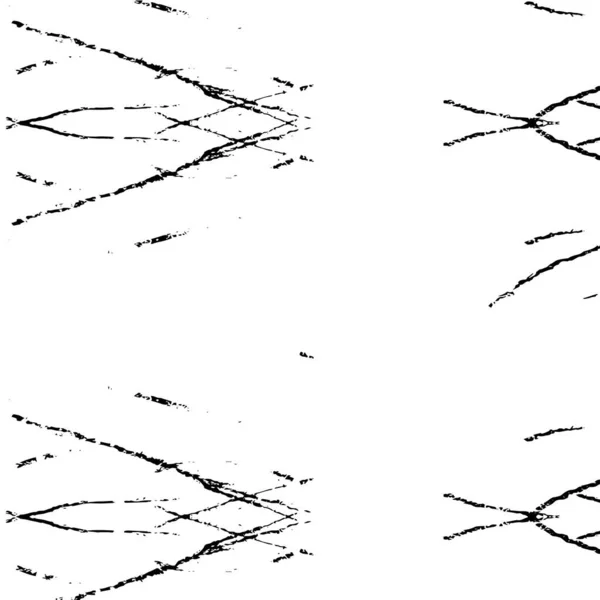 Abstraktní Černá Bílá Grunge Šablona Tísňové Tapety — Stockový vektor