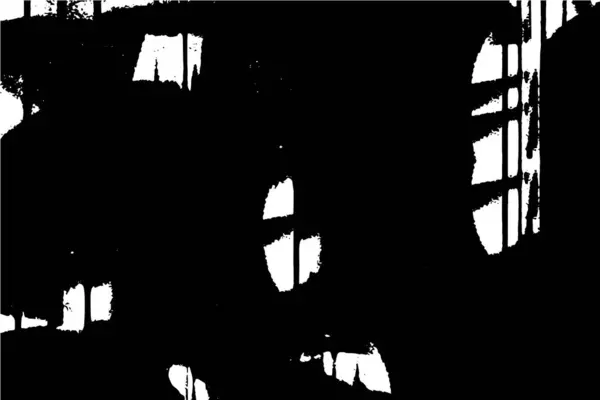 Αφηρημένο Μαύρο Και Άσπρο Grunge Πρότυπο Ταπετσαρία Κινδύνου — Διανυσματικό Αρχείο