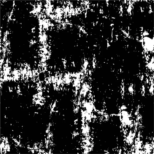 Texture Fond Fissurée Noir Blanc Art — Image vectorielle