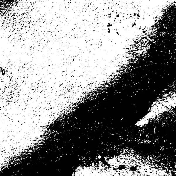 Vuile Achtergrond Met Scheuren Zwart Wit Splats Behang — Stockvector