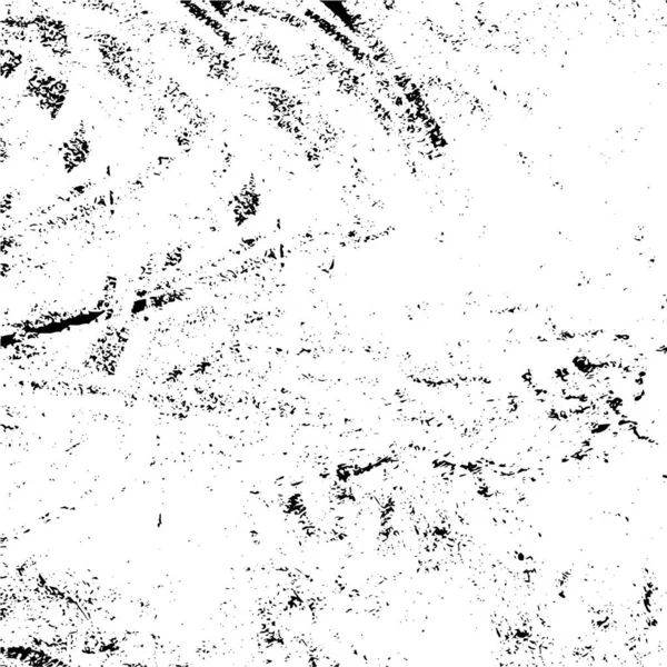 有裂缝的老化背景 壁纸上的黑白水花 — 图库矢量图片
