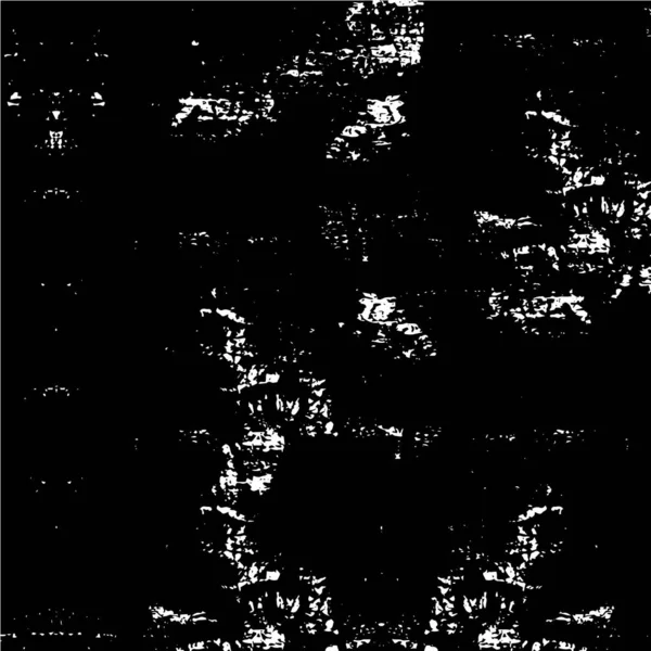 Fond Vieilli Avec Des Fissures Noir Blanc Splats Sur Papier — Image vectorielle