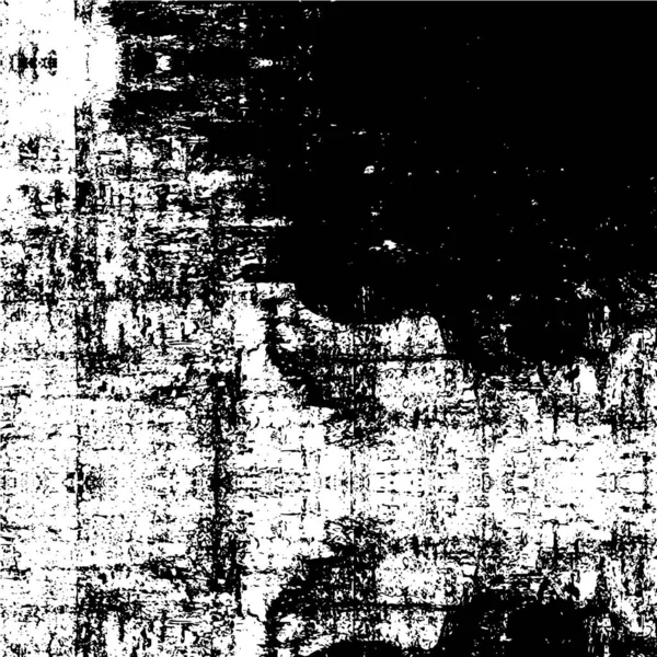 ひび割れの老化した背景 壁紙に黒と白のスプリット — ストックベクタ