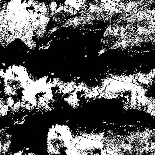 Ruwe Ondergrond Met Zwart Witte Korrels Gespetterd Behang — Stockvector