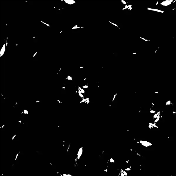 Rauen Hintergrund Mit Schwarzen Und Weißen Körnern Bespritzte Tapete — Stockvektor