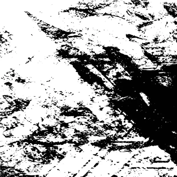 黒と白の穀物を使った荒れた背景 スプラッター壁紙 — ストックベクタ