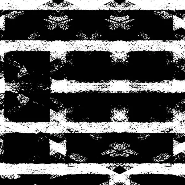 Абстрактная Черно Белая Текстура Царапинами — стоковый вектор