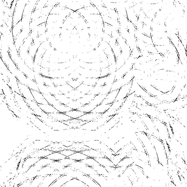 Mustavalkoinen Kuvio Abstrakti Taidejuliste Kopiotilaa Varten — vektorikuva