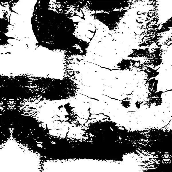 Чорно Білі Абстрактні Подряпини Шпалери Копіювання Простору — стоковий вектор