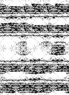 Siyah ve beyaz renklerde soyut kaba bir arkaplan. Grunge arkaplanı