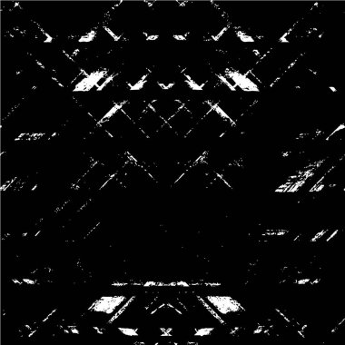 Siyah ve beyaz renklerde soyut kaba bir arkaplan. Grunge arkaplanı