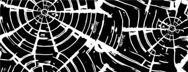 Siyah ve beyaz renklerde soyut kaba bir arkaplan. Grunge arkaplanı