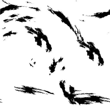 Siyah beyaz renklerle çizik dolu kaba bir arkaplan. soyut vektör illüstrasyonu.                