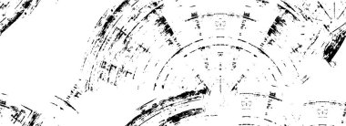 Siyah beyaz renklerle çizik dolu kaba bir arkaplan. soyut vektör illüstrasyonu.                