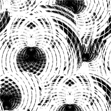 Grunge dokusu. siyah ve beyaz kaba desen.