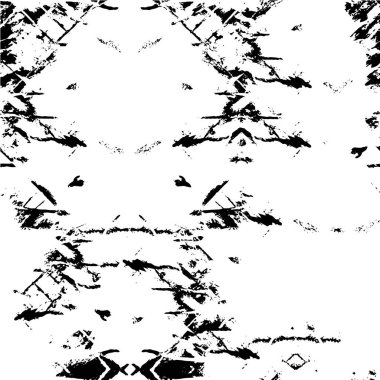 Grunge dokusu. siyah ve beyaz kaba desen.