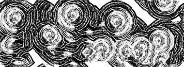 Grunge üst üste biniyor. Soyut siyah-beyaz vektör arkaplanı. Çatlak, leke ve noktalarda kirli desenli tek renkli klasik yüzey. Karanlık korku tarzında eski bir duvar.