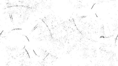 Grunge black and white pattern. Monochrome particles abstract texture. Background of cracks, scuffs, chips, stains, ink spots, lines. Dark design background surface. Gray printing element