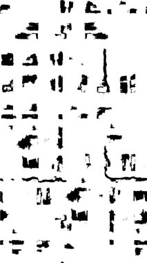 Vektör grunge dokusu. Siyah beyaz arka plan. Soyut monokrom resim koyu tonlarda solmuş bir efekt içerir