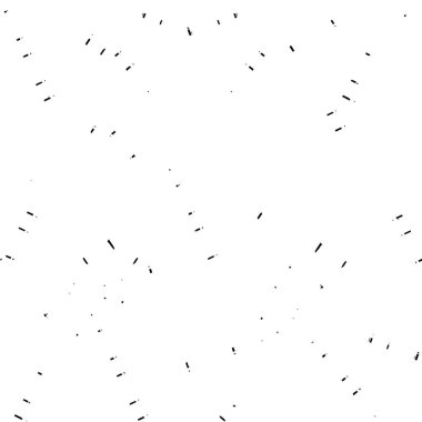 Vektör grunge dokusu. Siyah beyaz arka plan. Soyut monokrom resim koyu tonlarda solmuş bir efekt içerir