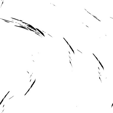 Vektör grunge dokusu. Siyah beyaz arka plan. Soyut monokrom resim koyu tonlarda solmuş bir efekt içerir