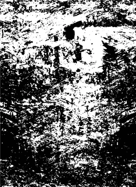 Грубый Фон Черно Белых Цветах Царапинами Абстрактная Векторная Иллюстрация — стоковый вектор