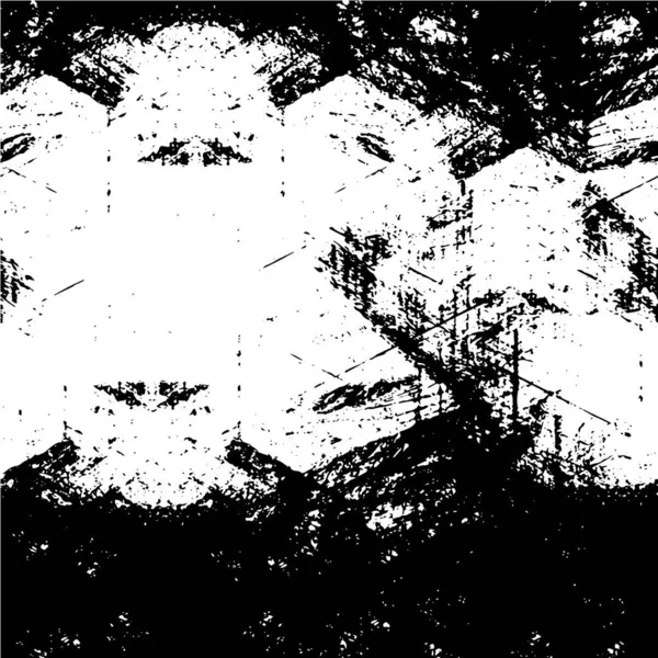Fond Rugueux Couleurs Noir Blanc Avec Des Rayures Illustration Vectorielle — Image vectorielle