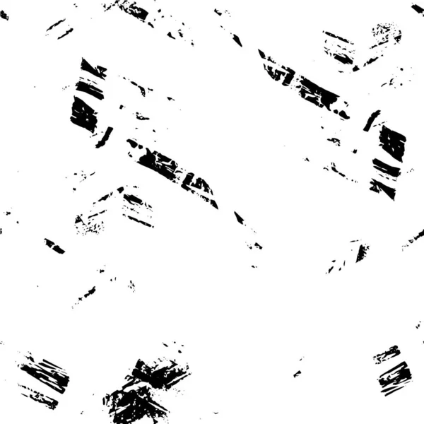 Hrubé Pozadí Černobílých Barvách Škrábance Abstraktní Vektorová Ilustrace — Stockový vektor