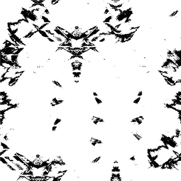 Fond Abstrait Texture Noire Blanche Illustration Vectorielle — Image vectorielle