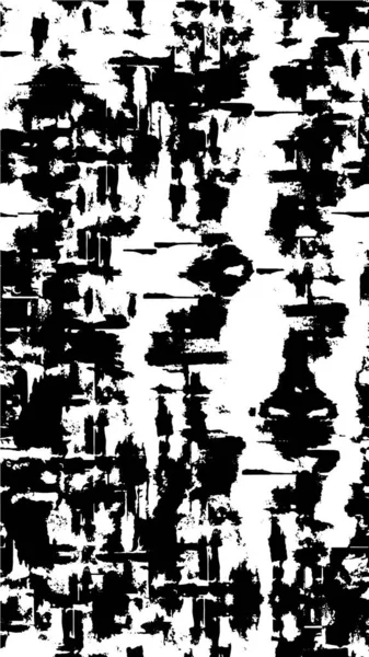 Soyut Grunge Monokrom Siyah Beyaz Desenli Arkaplan — Stok Vektör