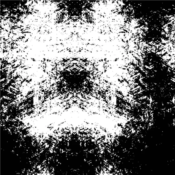 Abstrakt Grunge Monokrom Svart Och Vit Strukturerad Bakgrund — Stock vektor