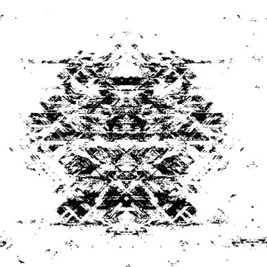 Sıkıntılı bir geçmiş. Siyah ve beyaz dokular. soyut vektör illüstrasyonu.