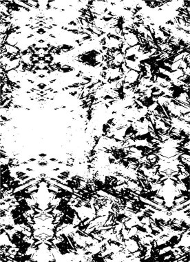 Siyah ve beyaz dokular. Soyut grunge arkaplanı. vektör illüstrasyonu