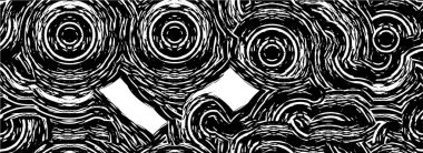 Sıkıntılı bir geçmiş. Siyah ve beyaz dokular. soyut vektör illüstrasyonu.