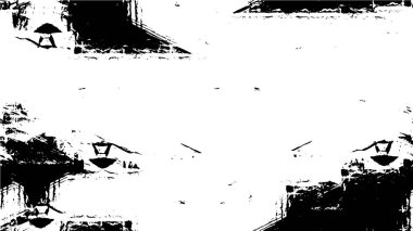 Siyah ve beyaz dokular. grunge soyut vektör yüzeyi 