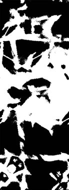 Siyah ve beyaz dokular. grunge soyut vektör yüzeyi 