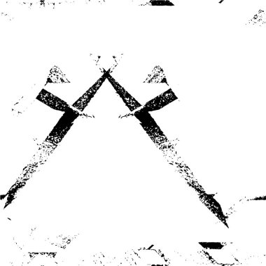 Soyut grunge arkaplanı. Monokrom dokusu. Siyah ve beyaz desenli arkaplan            