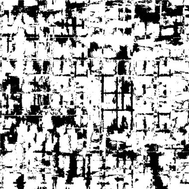 Soyut grunge arkaplanı. Monokrom dokusu. Siyah ve beyaz desenli arkaplan            
