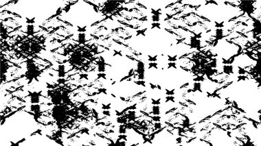 Soyut grunge arkaplanı. Monokrom dokusu. Siyah ve beyaz desenli arkaplan            