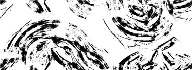 Eski grunge arka planının sıkıntılı örtülü dokusu. Soyut yarım ton vektör illüstrasyonu, tek renkli vintage yüzey çatlaklar, noktalar, noktalar kirli desenli. Karanlık korku tarzı arka planda eski bir duvar 