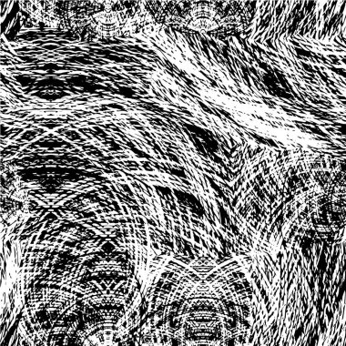 Soyut desenli arka plan. Resim siyah ve beyaz tonların efektini içerir.